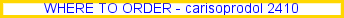 carisoprodol recipe, where to order